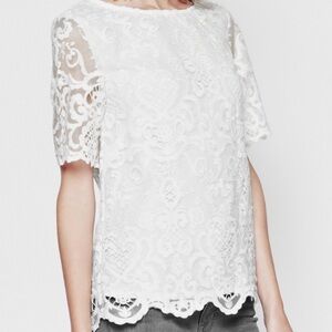 White Lace Top
